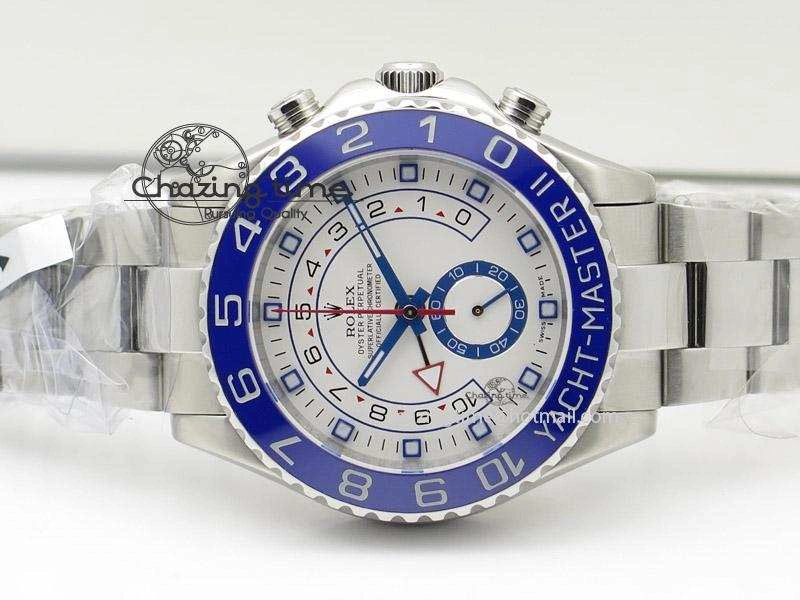 MoistureWicking YachtMaster II 116680 SS White Dial on SS Bracelet A 4043