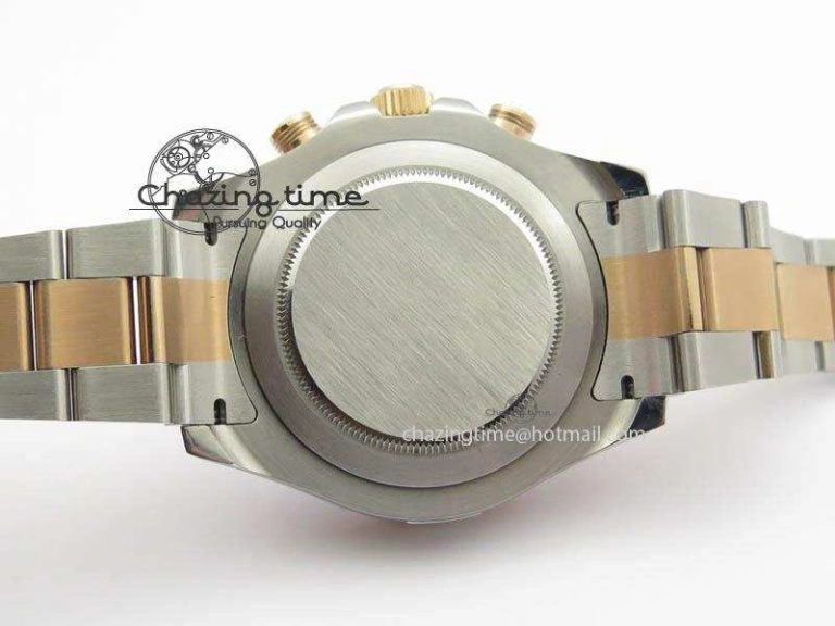 Trendy YachtMaster II 116681 SS RG Blue Ceramic JF 1:1 Best Edition On SS RG Bracelet A 3616