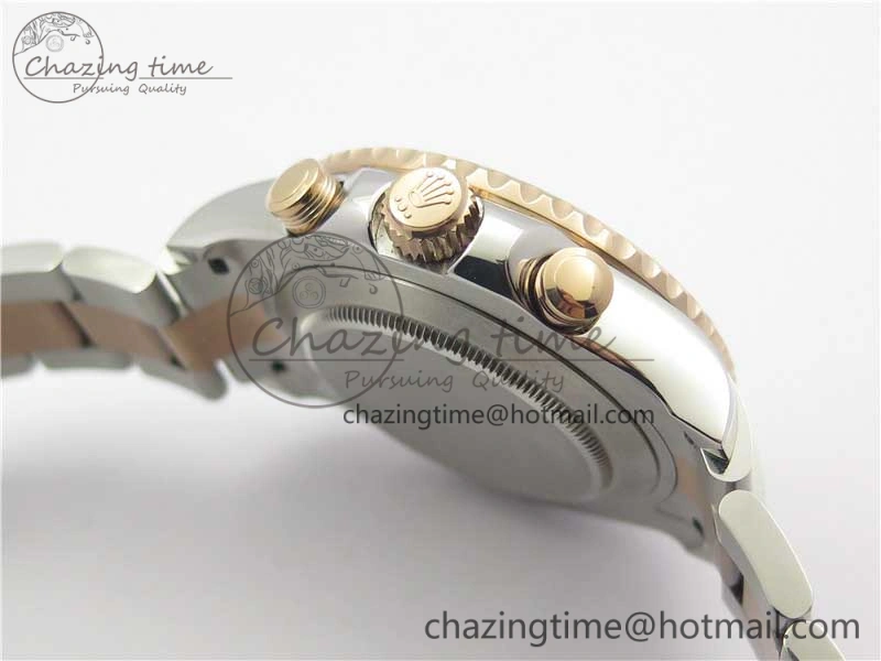 Affordable YachtMaster II 116681 SS RG Blue Ceramic VRF 1:1 Best Edition on SS RG Bracelet A 3041