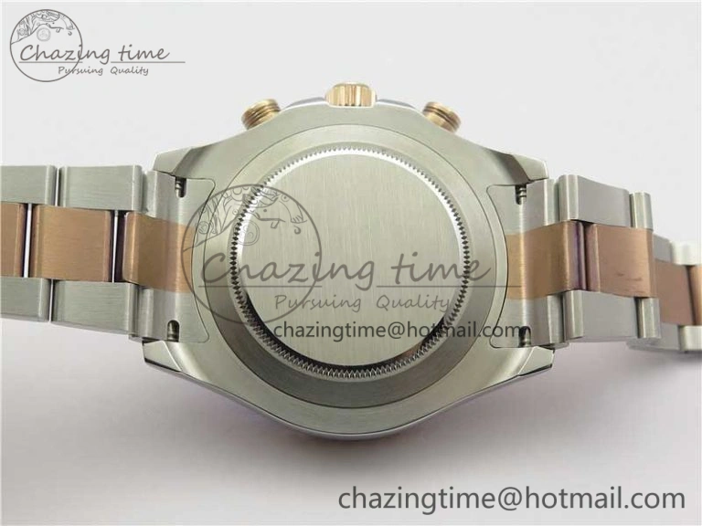 Affordable YachtMaster II 116681 SS RG Blue Ceramic VRF 1:1 Best Edition on SS RG Bracelet A 3041