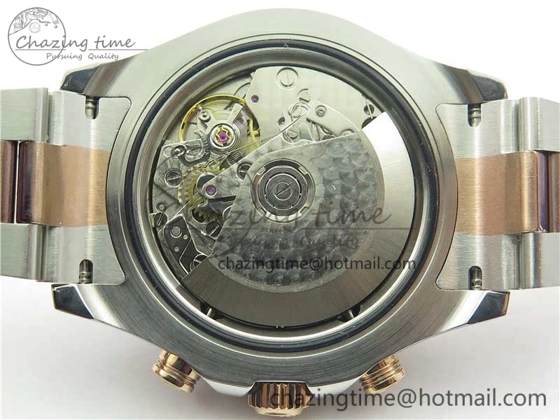 Affordable YachtMaster II 116681 SS RG Blue Ceramic VRF 1:1 Best Edition on SS RG Bracelet A 3041