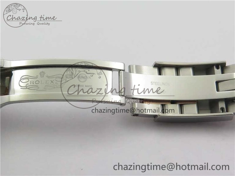 Affordable YachtMaster II 116681 SS RG Blue Ceramic VRF 1:1 Best Edition on SS RG Bracelet A 3041