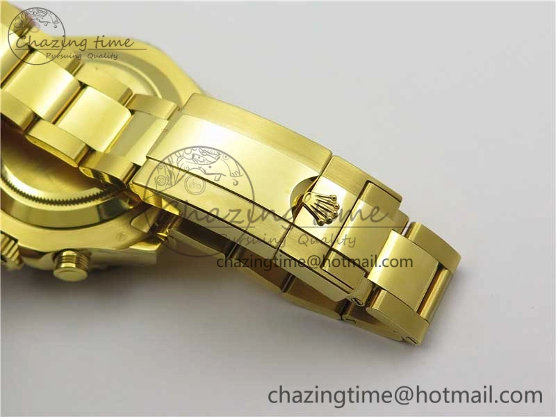 YachtMaster II 116685 YG Blue Ceramic VRF 1:1 Best Edition on YG Bracelet A ZipUp 3042