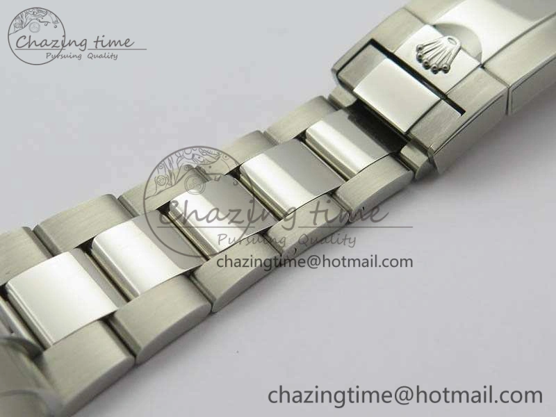 Breathable YachtMaster II 116689 SS JF 1:1 Best Edition White Dial Blue On SS Bracelet A 3578