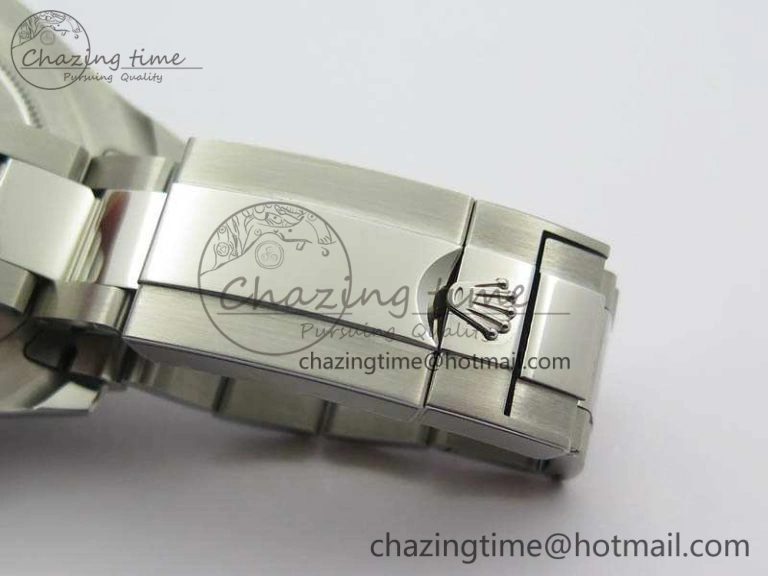 Breathable YachtMaster II 116689 SS JF 1:1 Best Edition White Dial Blue On SS Bracelet A 3578