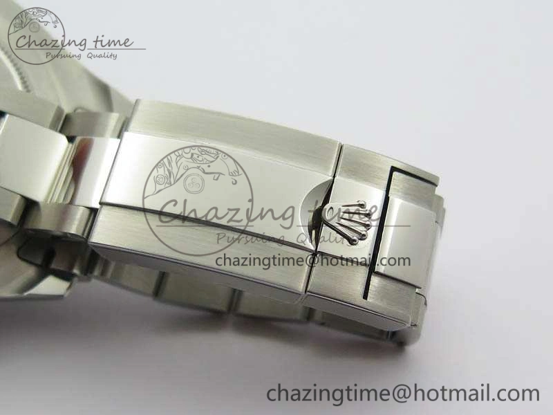 Breathable YachtMaster II 116689 SS JF 1:1 Best Edition White Dial Blue On SS Bracelet A 3578