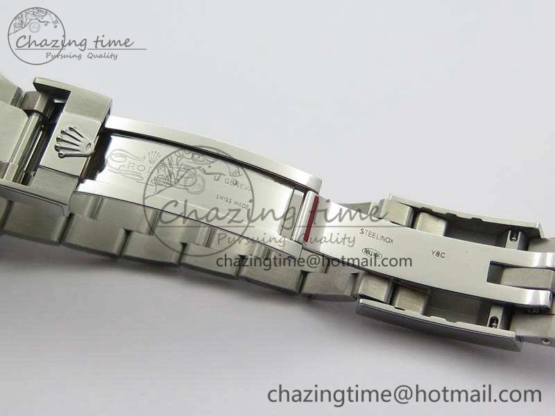 Breathable YachtMaster II 116689 SS JF 1:1 Best Edition White Dial Blue On SS Bracelet A 3578