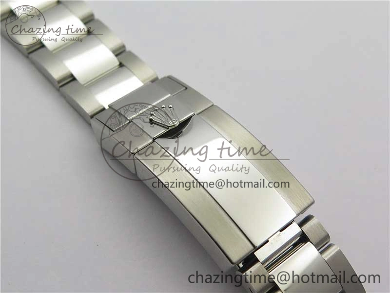 Stretchable YachtMaster II 116689 SS JF 1:1 Best Edition White Dial Ceramic Bezel on SS Bracelet A7750 V 3184