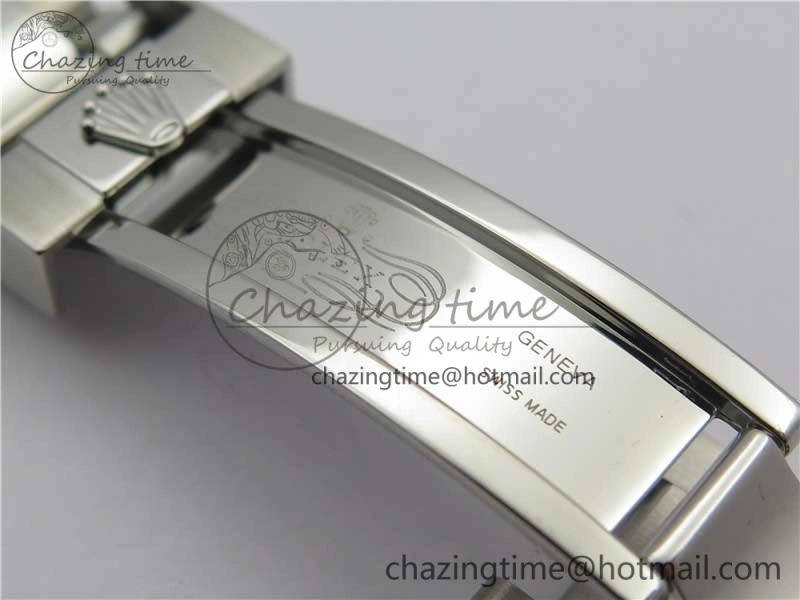 Stretchable YachtMaster II 116689 SS JF 1:1 Best Edition White Dial Ceramic Bezel on SS Bracelet A7750 V 3184