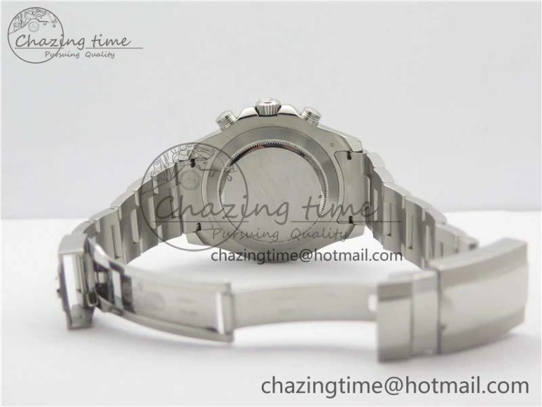 Stretchable YachtMaster II 116689 SS JF 1:1 Best Edition White Dial Ceramic Bezel on SS Bracelet A7750 V 3184