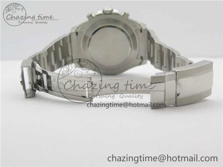 Stretchable YachtMaster II 116689 SS JF 1:1 Best Edition White Dial Ceramic Bezel on SS Bracelet A7750 V 3184