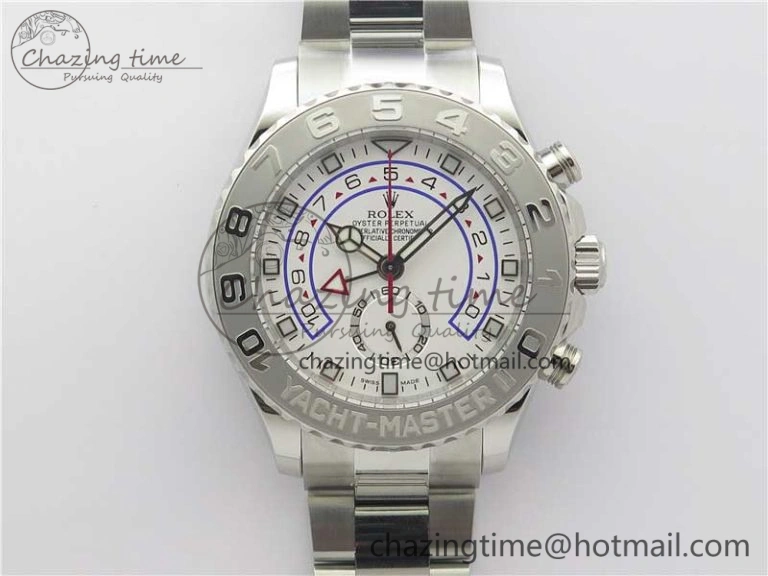 YachtMaster II 116689 SS VRF 1:1 Best Edition Whtie Dial on SS Bracelet A Affordable 3044