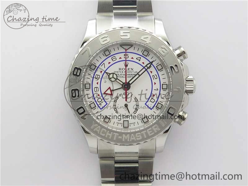 YachtMaster II 116689 SS VRF 1:1 Best Edition Whtie Dial on SS Bracelet A Affordable 3044