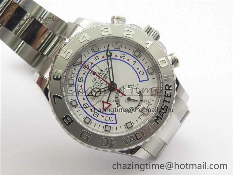 YachtMaster II 116689 SS VRF 1:1 Best Edition Whtie Dial on SS Bracelet A Affordable 3044