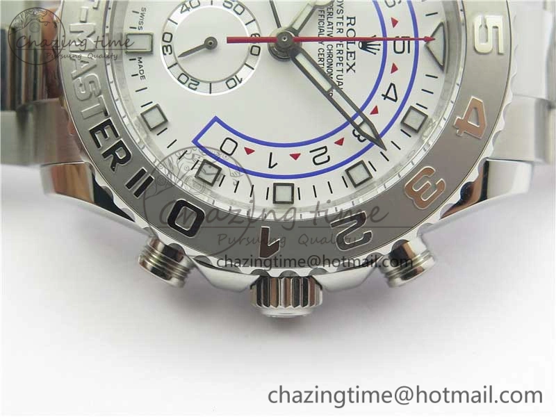 YachtMaster II 116689 SS VRF 1:1 Best Edition Whtie Dial on SS Bracelet A Affordable 3044